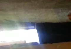 Brunette girl play with phallus cheating massage porn in her butt, then she has a black elastic