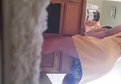 Girl with red hair masturbates with dildo mom son sex massage