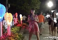 Lesbian cried with joy during massage gun porn sex